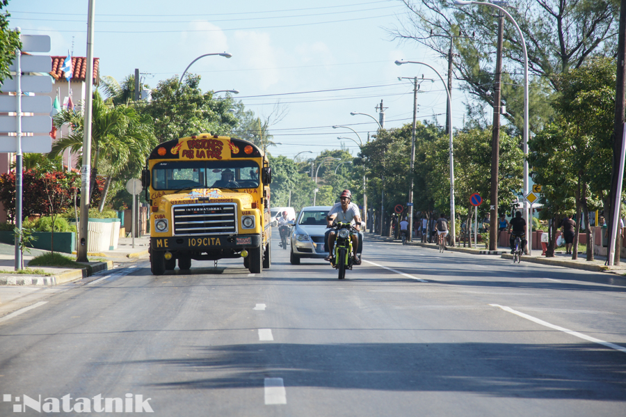 Школьный автобус, Куба, Остров свободы