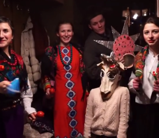 Каляда ідзе, казу вядзе! (відэа)