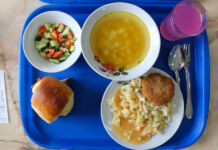 Перерыв на обед. Просторная столовая «Брестжилстрой» обед, еда, столовая