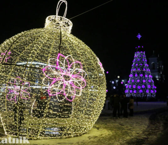 В Бресте 26 декабря отключат праздничную иллюминацию иллюминация, праздничная иллюминация