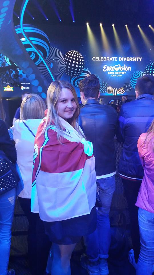 Катя на Евровидении