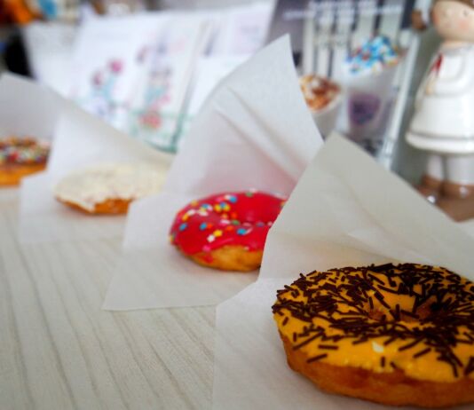 Конкуренты: пончики в «Тепло» vs «Рыжий кот» Пончик-бар "тепло"