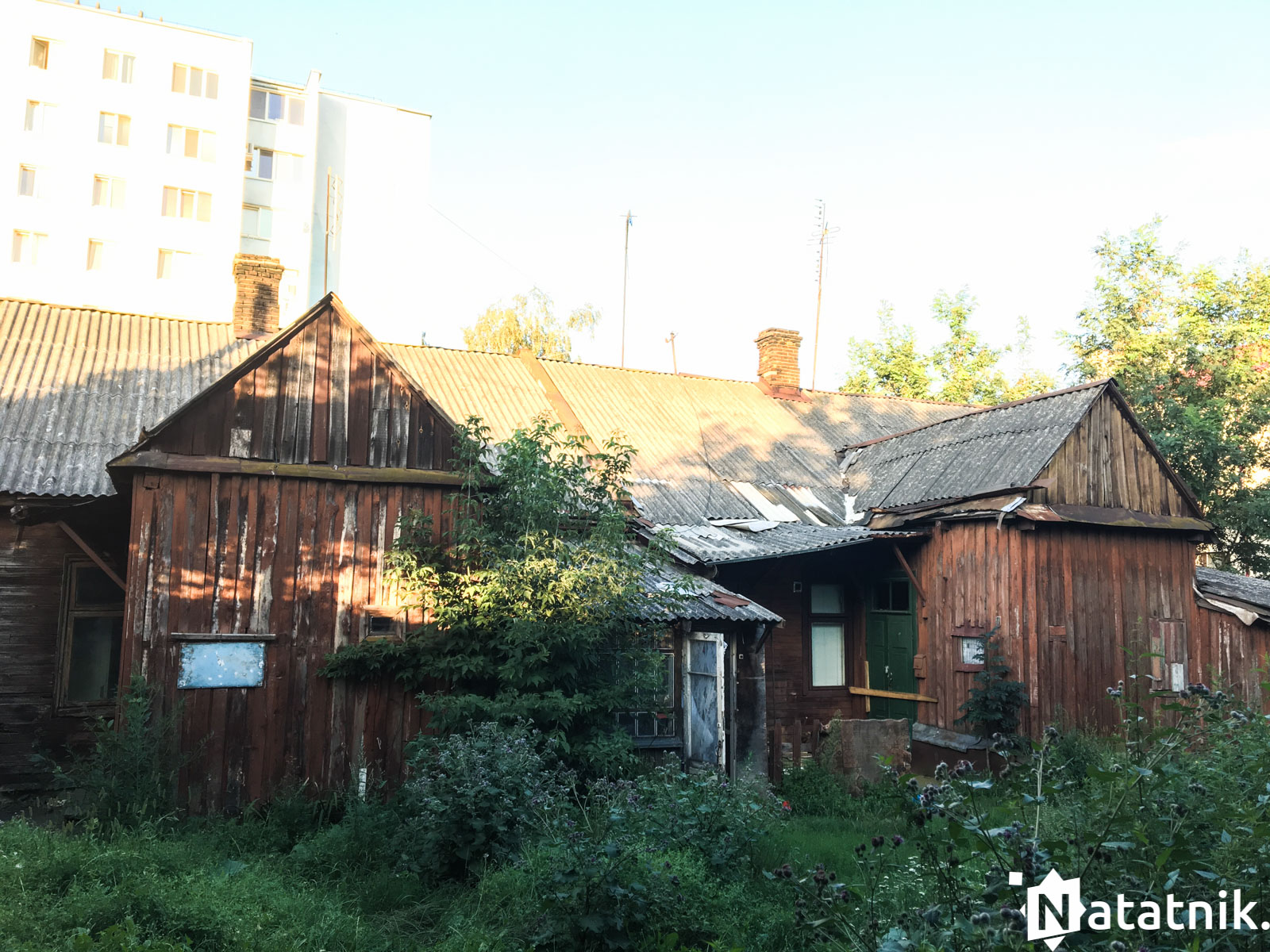 Деревянные дома на Куйбышева