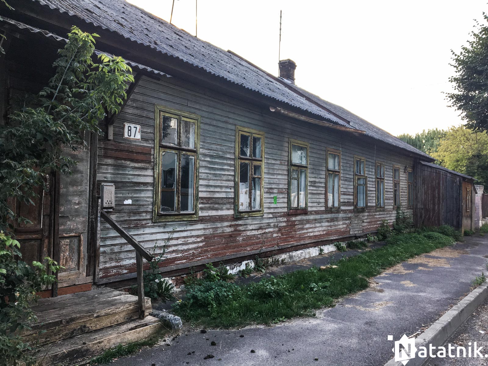 Деревянные дома на Куйбышева