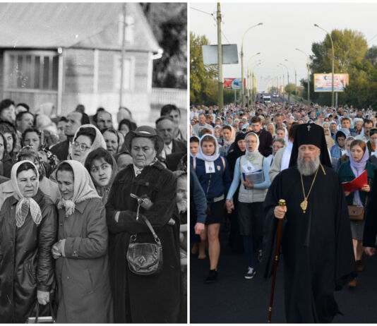 Архив: как 30 лет назад освящали часовню Афанасия Брестского