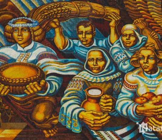 7 аб’ектаў з беларускай мовай у Берасці. Больш няма? Советская мозаика