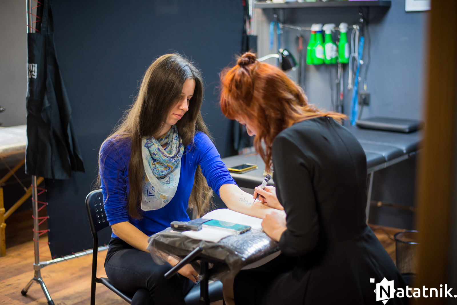 Временное тату